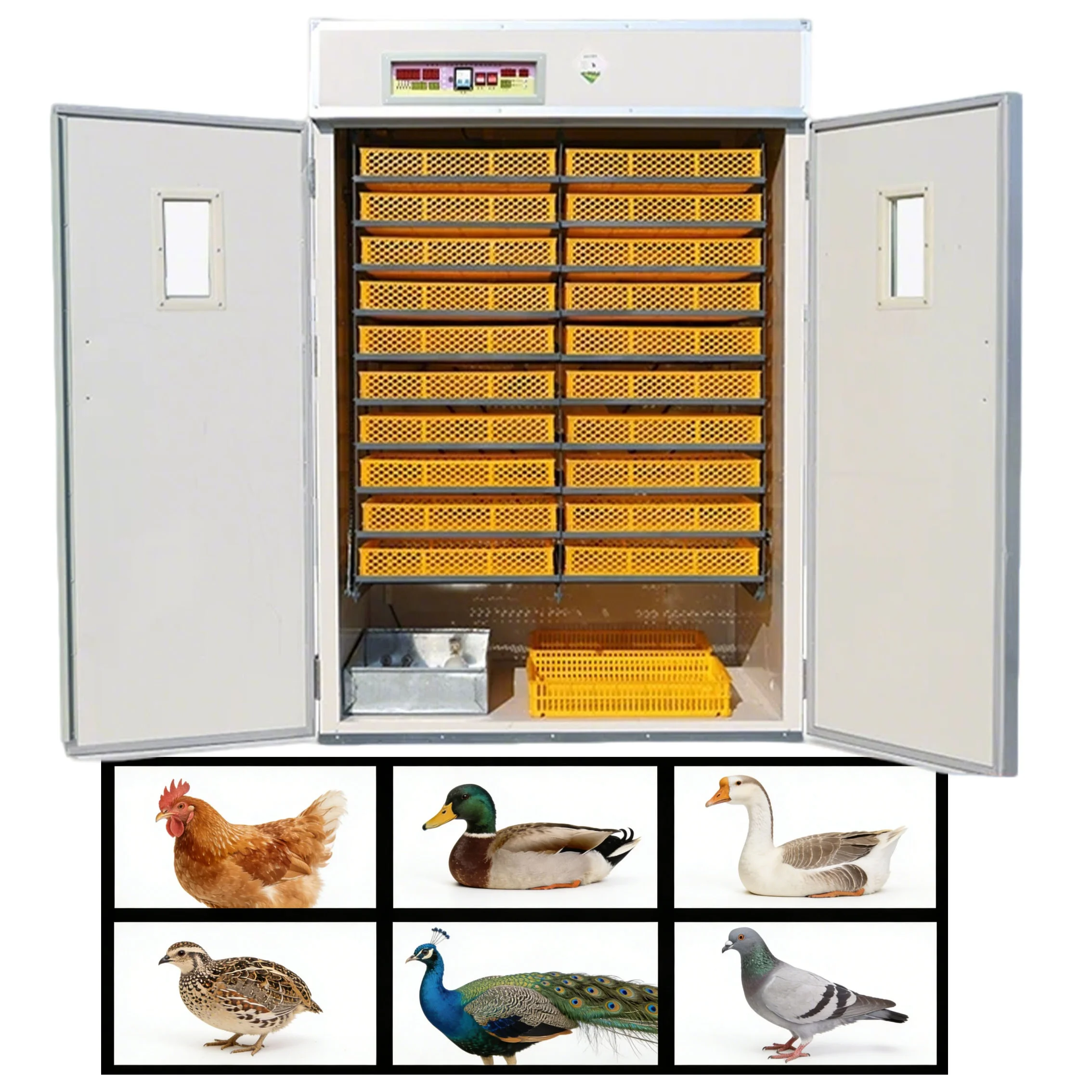 FOODLINE Full‑automatic Egg Incubator With Egg Turner Function For Chicken Duck Goose Fertile Egg Hatching