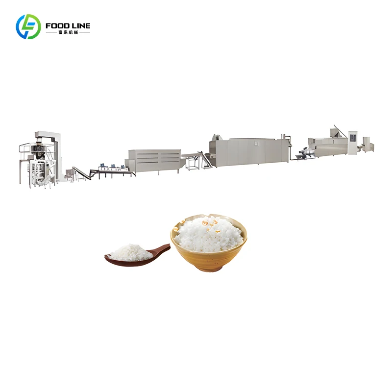 Commercial Fortified Rice Extruding Machine Fortified Rice Kernels Machinery