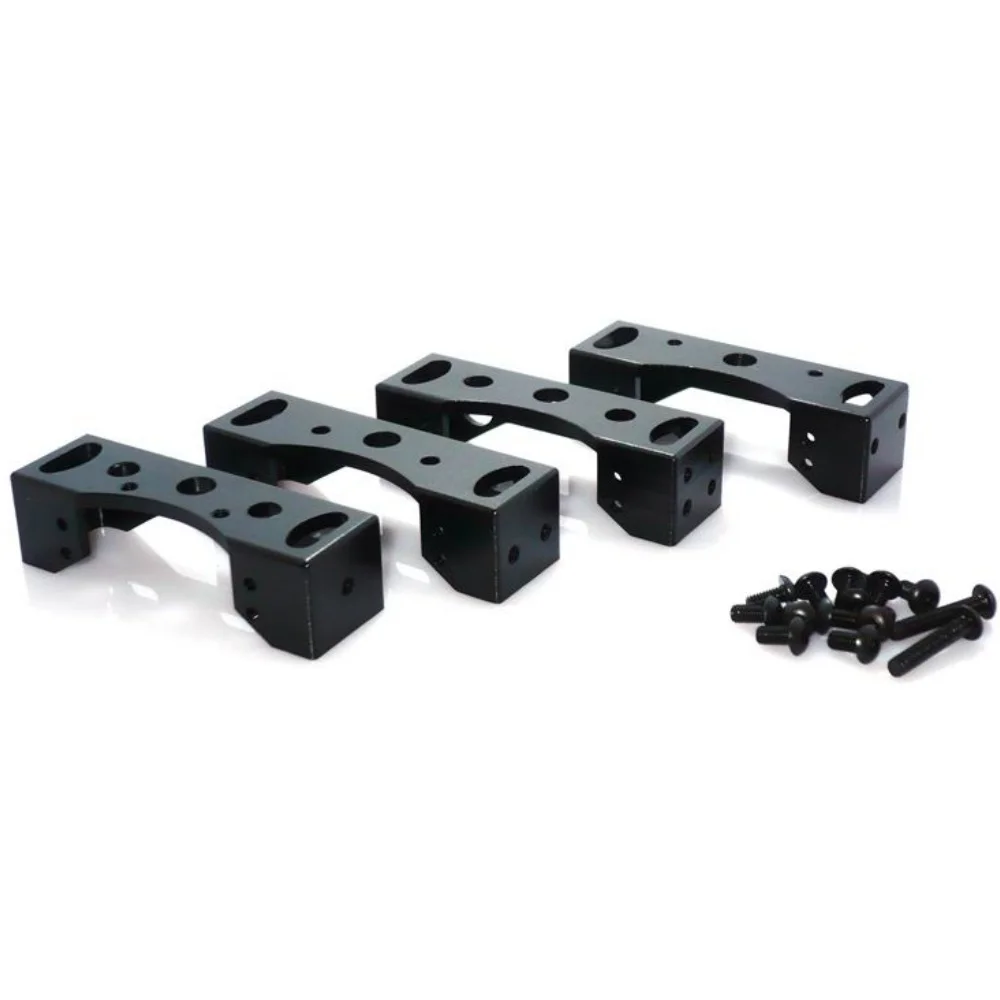 Spiegel Beam Metaal Aluminium Zwart Voor 1/14 Tamiya RC Tractor R470 FH12 Afstandsbediening Speelgoed Europese Truck Onderdelen