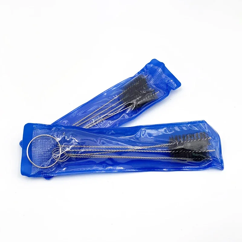 5 pcs/Set Mini Escova De Limpeza Tubo De Vidro Escova De Limpeza Ferramentas Para Fumar Acessórios