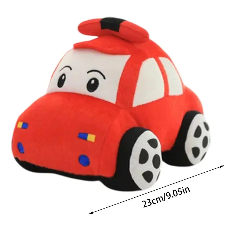 Auto Knuffel Cartoon Pluche Auto Model Sierkussen Zacht Knuffel Decor 23 Cm/9.06 Inch Auto Plushie voor Woonkamer Bank