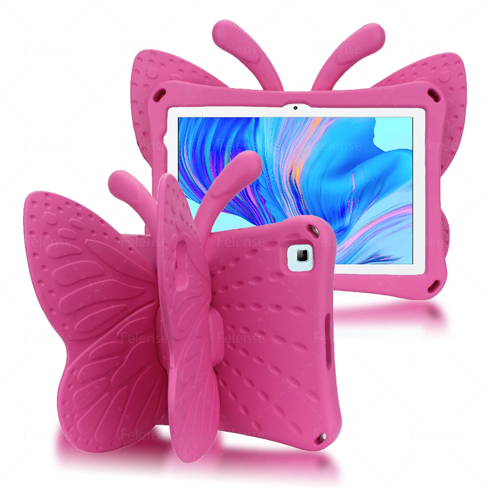 

Case For Honor Pad X6 9.7 inch AGR-W09/AL09 Kids Shockproof Butterfly Kickstand Tablet Cover For Honor Pad 6 10.1" AGS3-W09/AL09