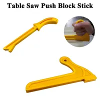 Table Saw Push Block Stick Set Use Router Jointers Practical Safety Push Ruler Feeder Hand Tool for Woodwork Carpenter Hand Tool