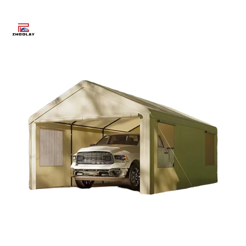 Car Shed Activity Push-Pull Household Car Sunshade Tent Simple Folding Mobile Shed Large Warehouse Canopy