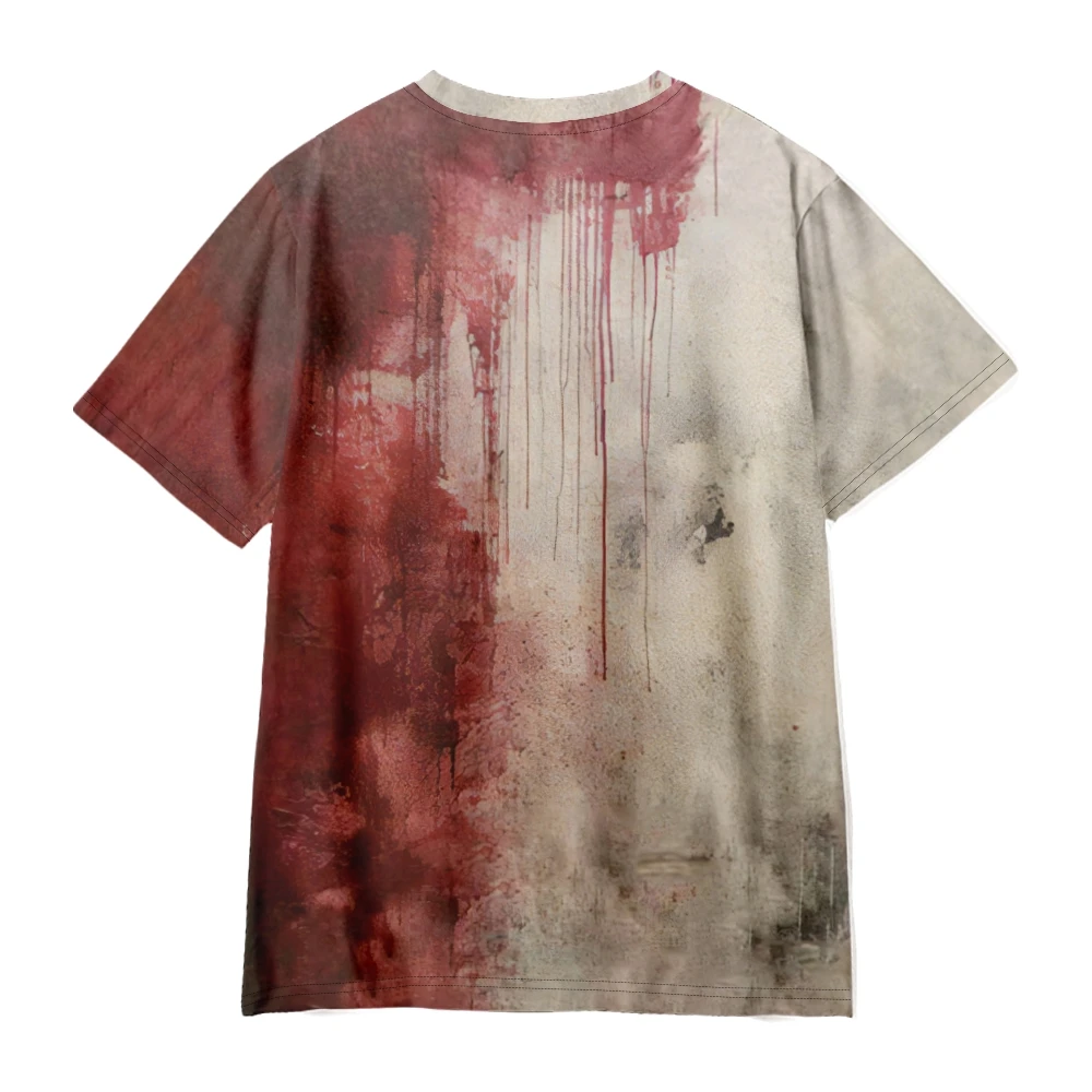 Sono Fine Bloody tShirt problema risolto T Shirt manica corta girocollo tshirt uomo/donna trendy hip hop Top