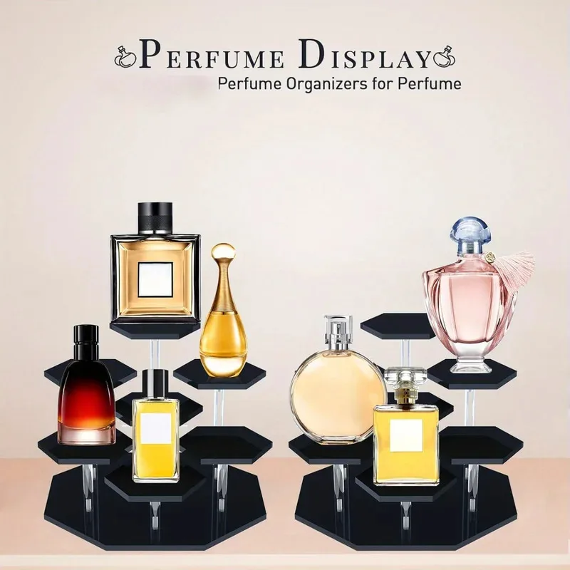 

Acrylic Display Stand for Figures, Collectibles, Toys and Dolls,Jewelry,Collection Organizer Holder,Cosmetic Items Risers,7-Tier