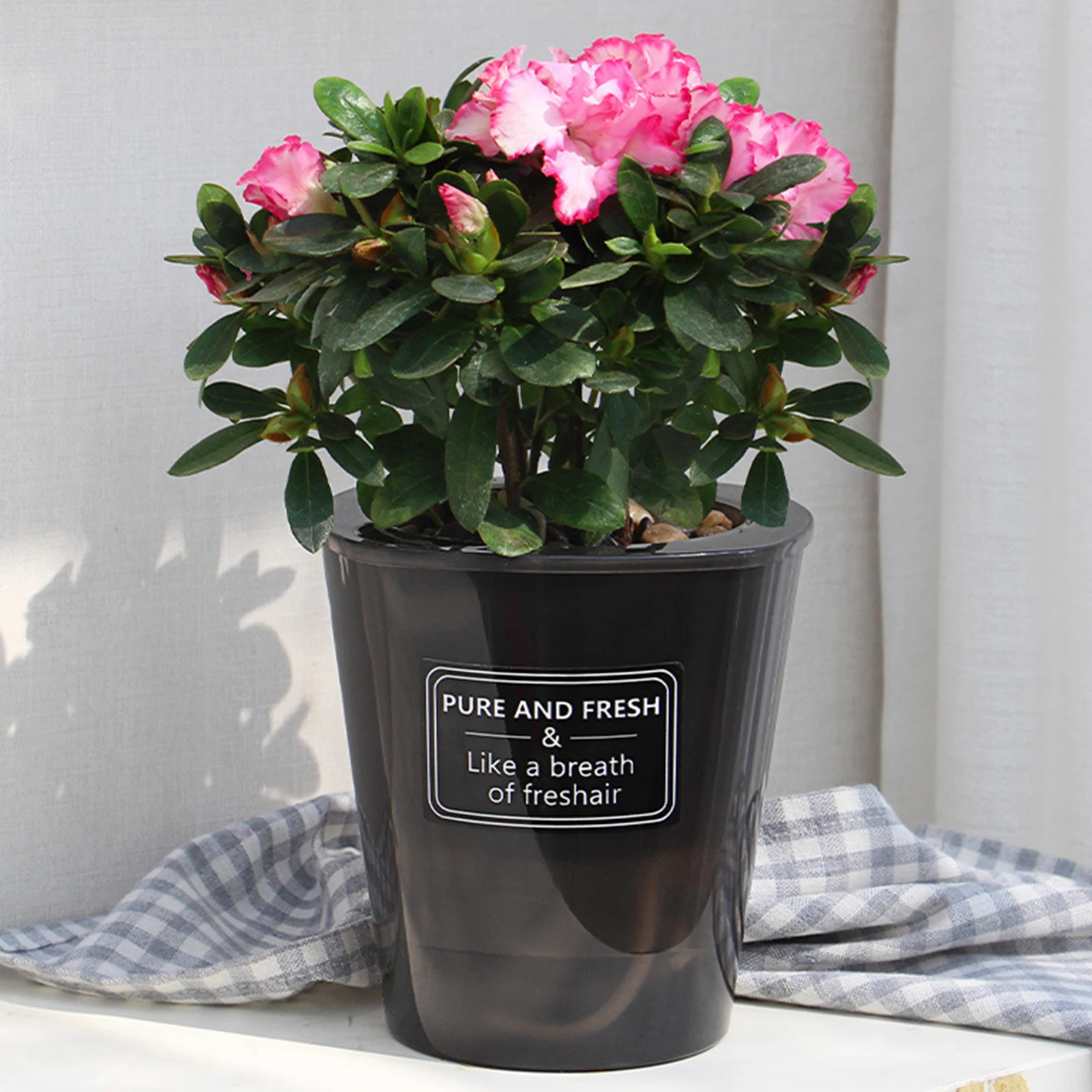 Automatic Water-absorbing Flower Pot Self Watering Flower Pot Lazy Flowerpot Hydroponics Garden Plants Basket Nursery Pot