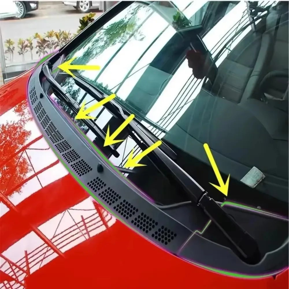 2012-2014 for Civic FA1 FD1 FD2 Front Windshield Wrap Corner Wiper Side Trim Cover Plate Panel Popular - view 4