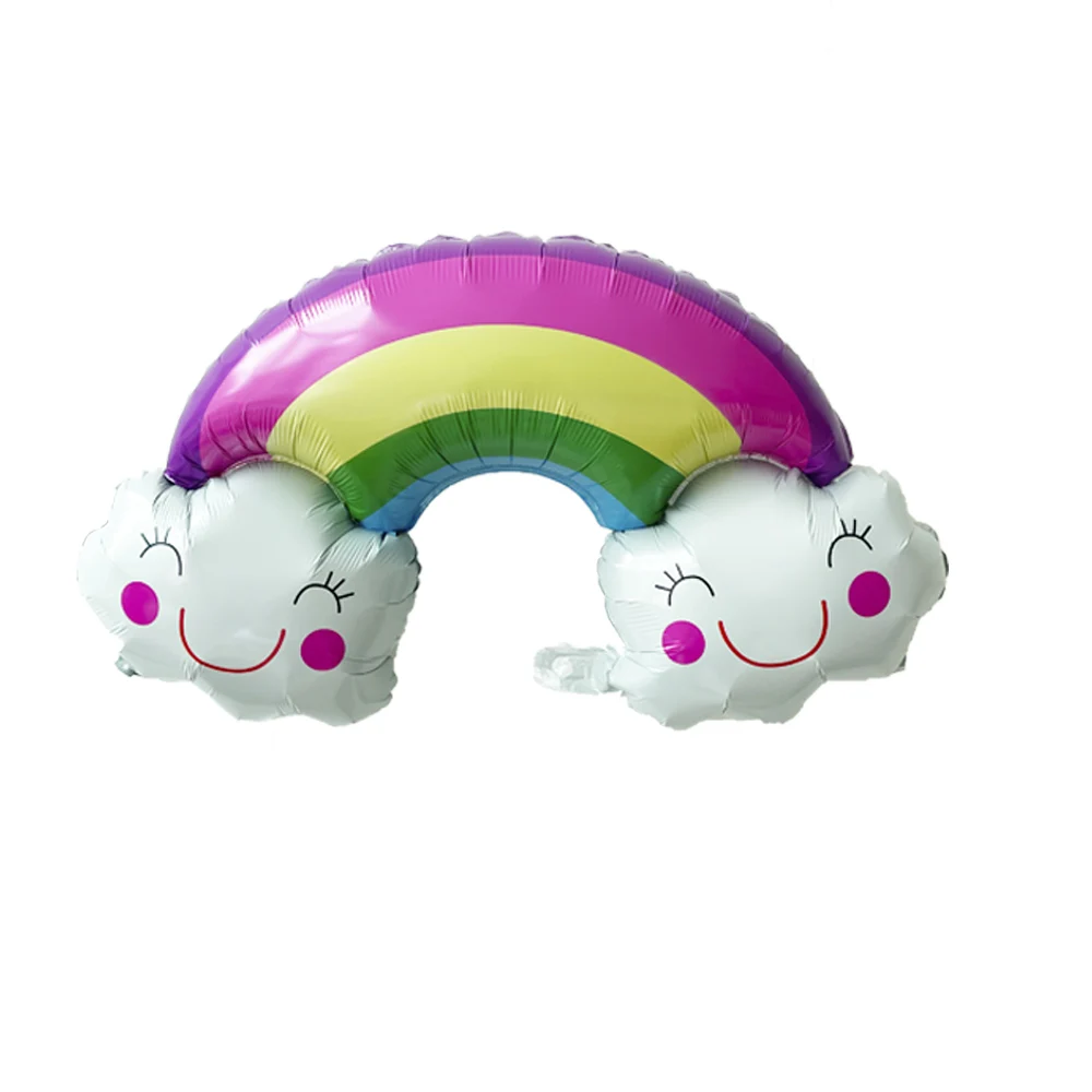 Selbst Stehenden Einhorn Ballons Geburtstag Dekorationen für Mädchen Einhorn Mylar Ballon Party Dekorationen kinder Tag Dekorationen – Detail 13