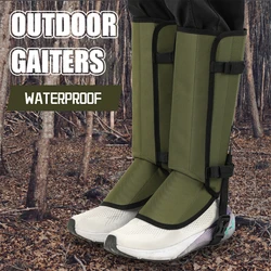 Outdoor Waterproof Snake Gaiters Desert Hiking Snowproof Windproof Sand Gaiters Ankle Leg Protection Boot Gaiters for Camping