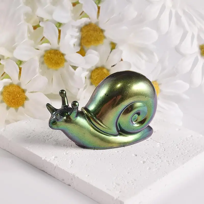 DIY Semi-Stereoscopic Snail Mold Silicone Moulds For Resin Epoxy Handmade Home Wall Door Desktop Decoration Craft Making Tools