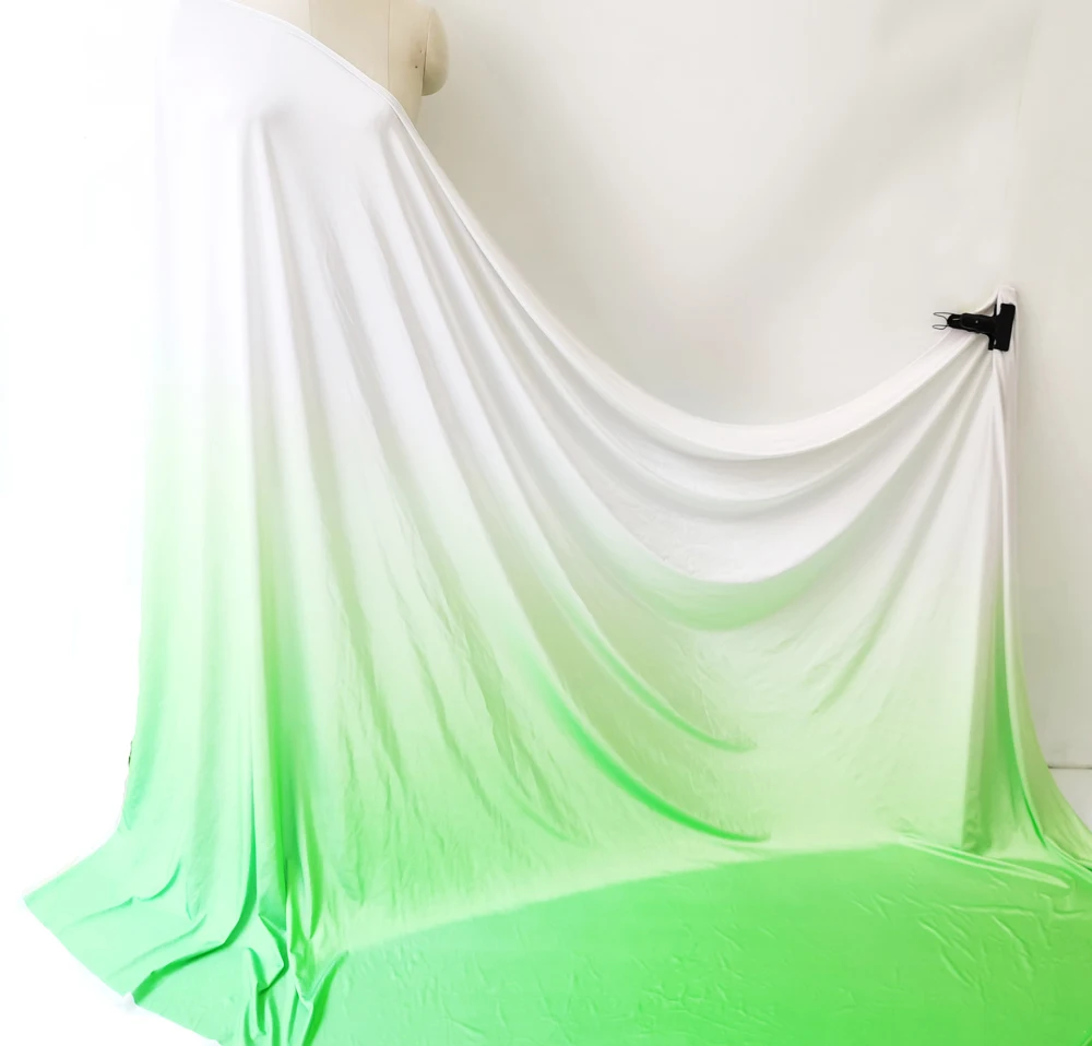 1 Meter x 1,5 Meter Graduell verlaufender Ombre-Strickstoff aus Spandex für Trainingskleidung und lateinamerikanische Tanzbekleidung – Detail 22