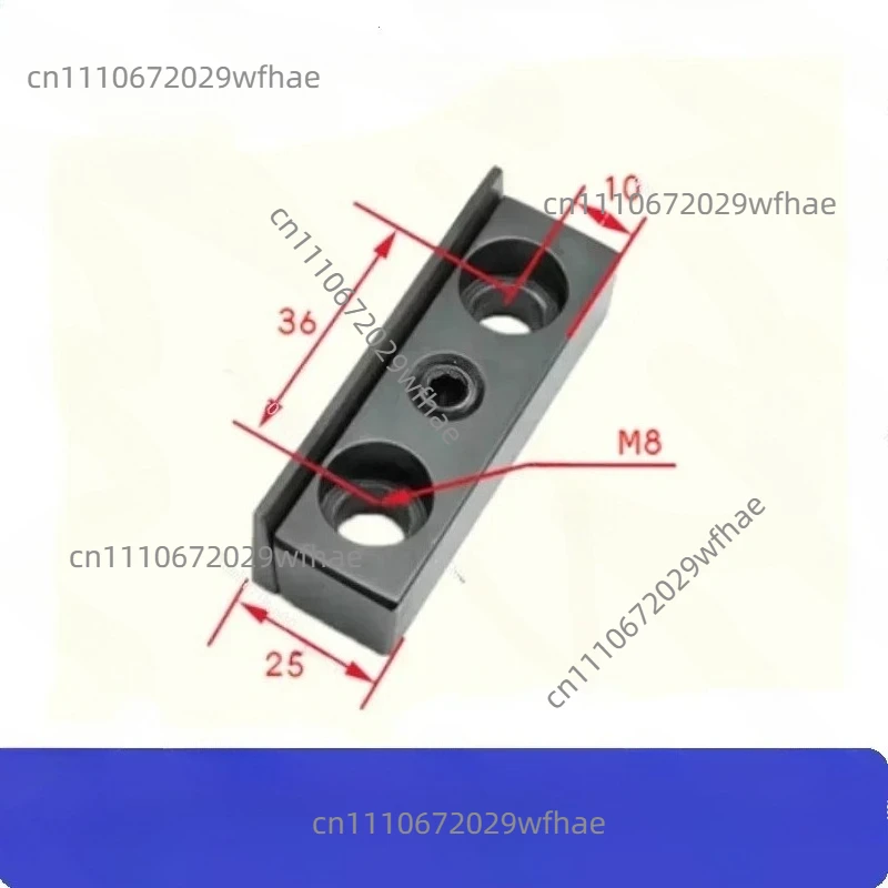 Slant Track Lathe Tool Gasket, Pressure Block, Tool Tower, Outer Circle, Tool Seat, Oblique Wedge