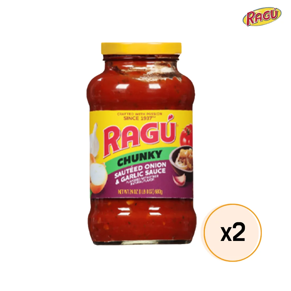 680g tomato sauce with Lagour onion and Gallic chunky pasta pasta * 2 pieces