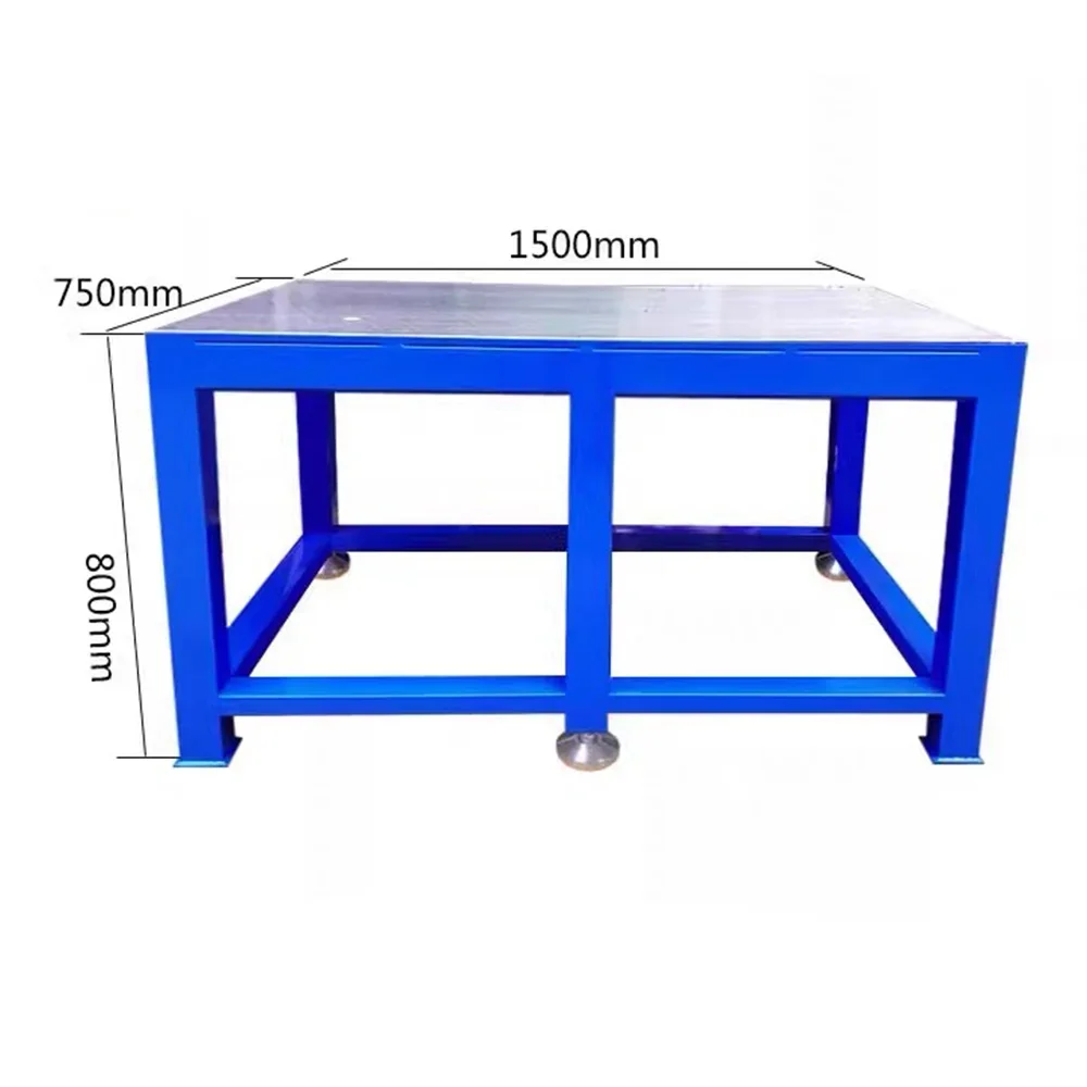 ورشة عمل مقعد ثقيل صناعي لوح فولاذي ثقيل طاولة عمل من الفولاذ المقاوم للصدأ