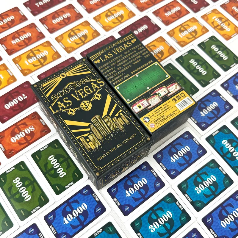 Las Vegas Royale Strategy Board Games (Portable Version) A Brilliant Board Game Perfect for family Game Night