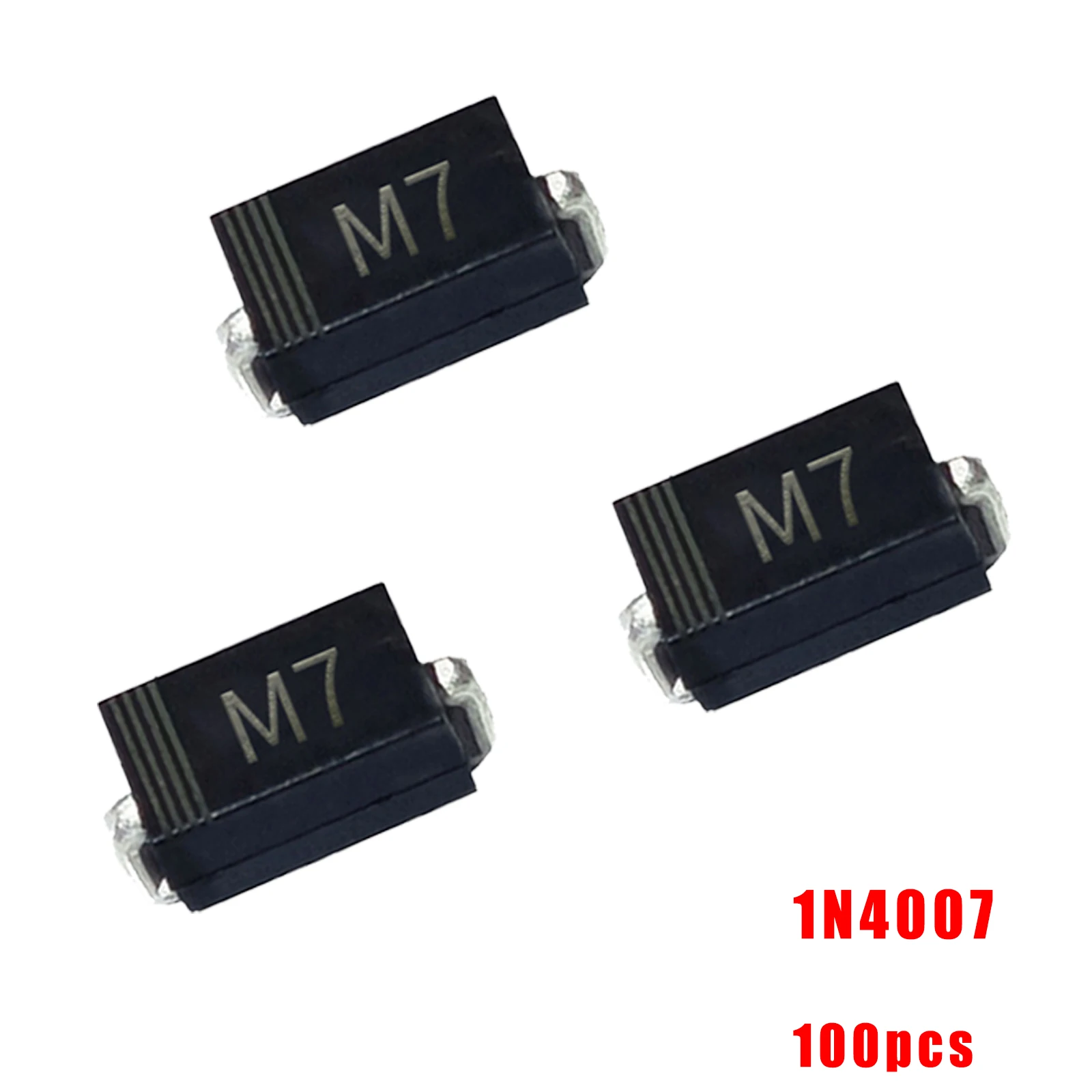 100Pcs 1N4007 M7 1A… - image