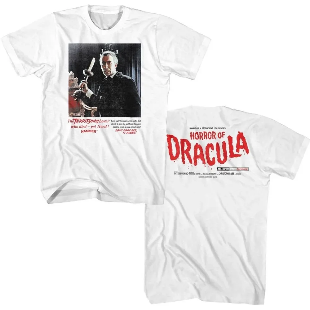 Hammer Horror Of Drac White T Shirt