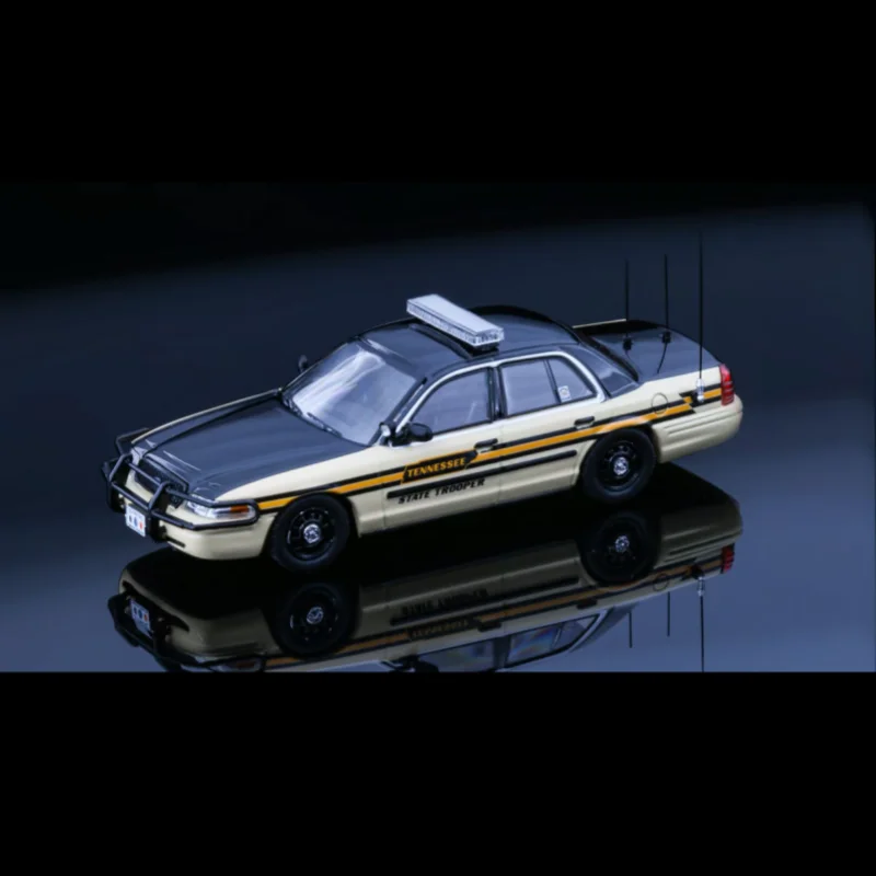 Rollin 1:64 Victoria Crown Tennessee Highway Patrol THP Alloy Car Model