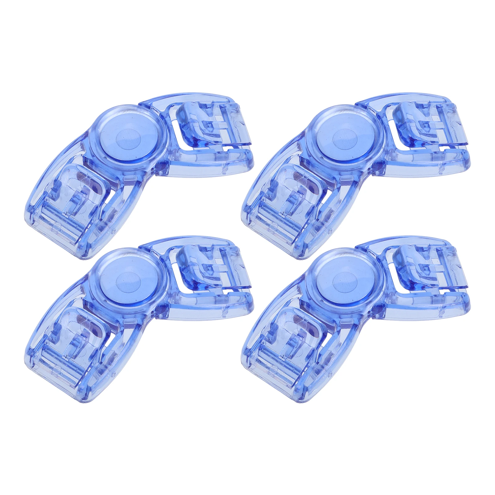 

4pcs Swim Goggles Clips Universal Buckles Lightweight Portable Replacement Accessories Compatible Various Models Anti-Fog Large