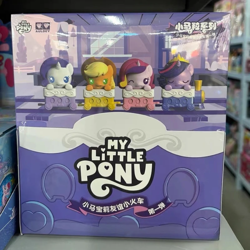 

Auldey Anime My Little Pony Princess Celestia Action Figures Train Grain Blind Box Toy Collection Ornament Girls Birthday Gifts