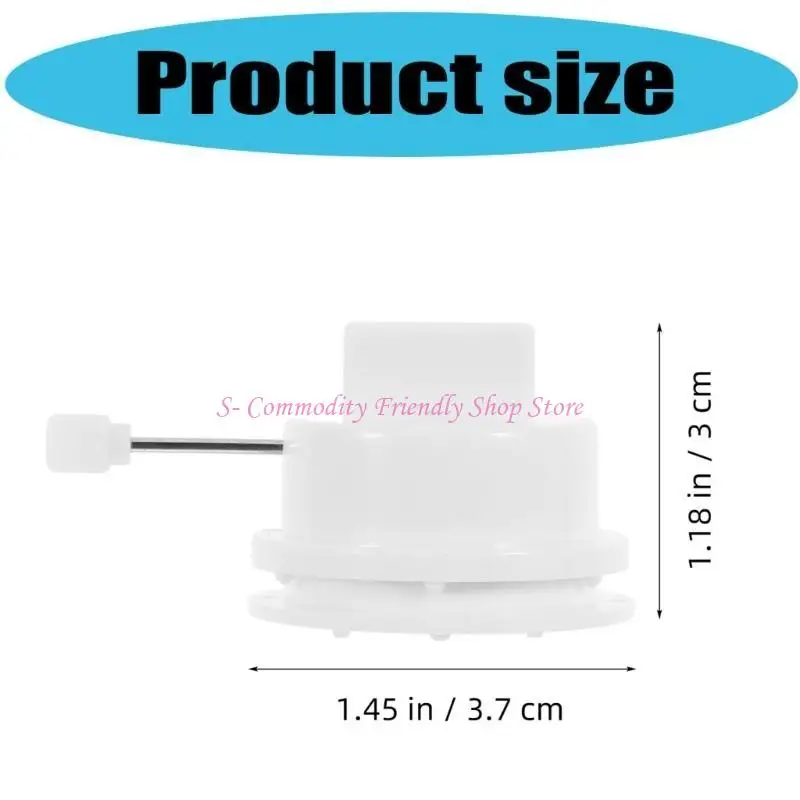 85AE Wind Up Mechanism 3PCS Plastic Interactive Creative for Craft Enthusiasts Project Clockworks Toy Replacement Movement