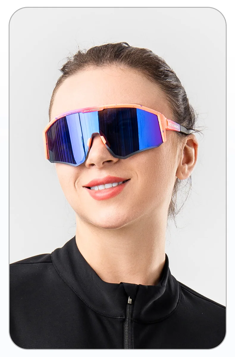 ROCKBROS Polarisierte Radfahren Gläser Männer Frauen Sonne Schützen Outdoor Sport Brillen Sonnenbrillen Laufen Reiten Fahrrad Fahrrad Brille – Detail 6