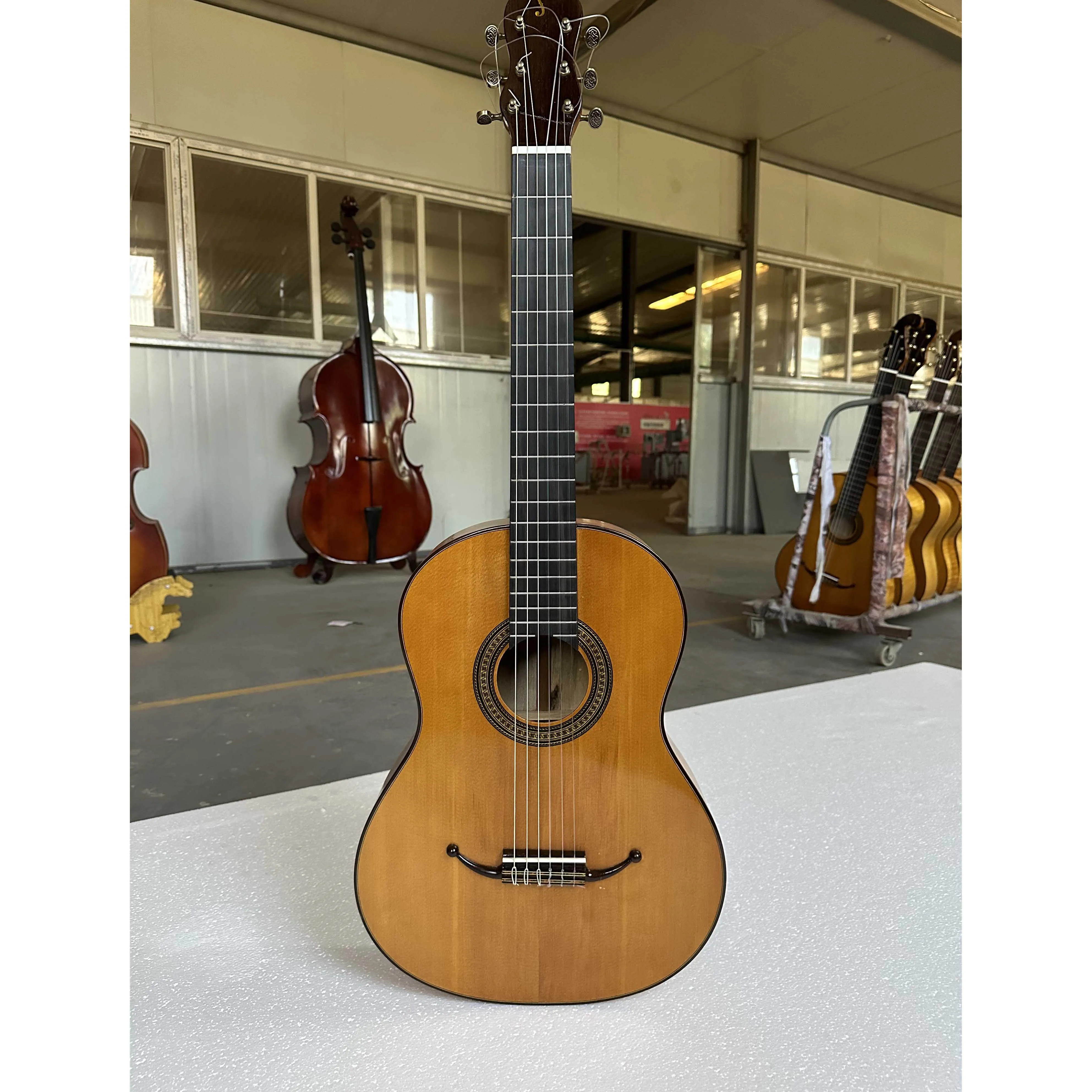 Fine Handmade French Massif Guitar, Affordable Price, 39 in