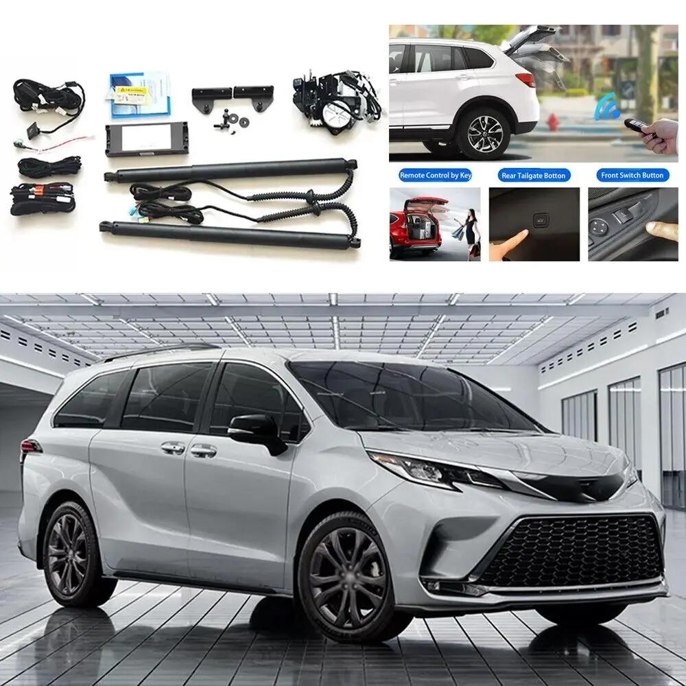 

High Quality Soft Closing Power Liftgate System Electric Tailgate Auto Matic Trunk door Fits For Toyota Sienna 2021-2024