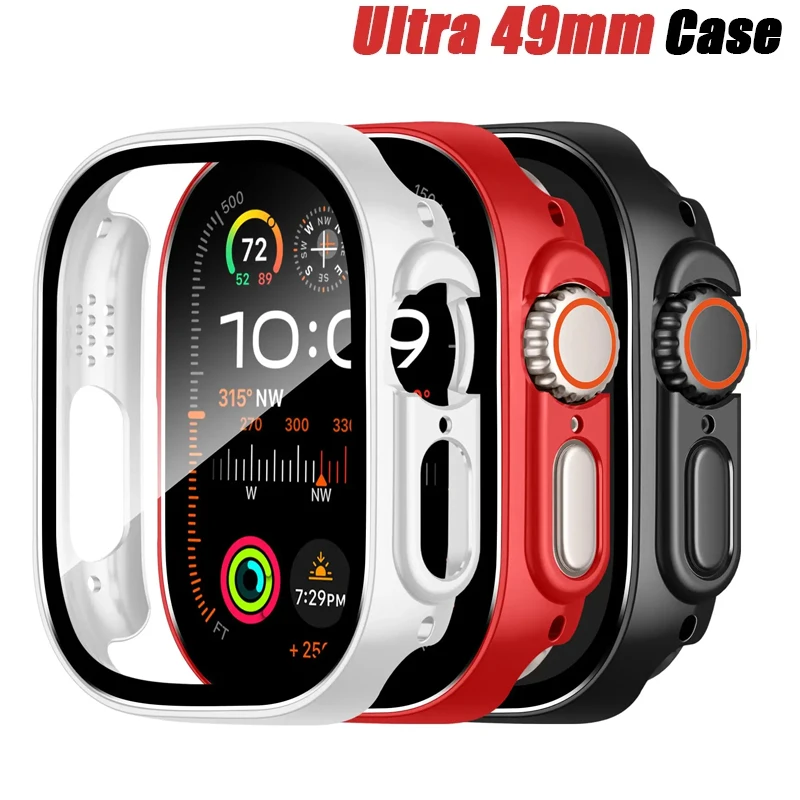 yZ[zApple Watch 49mm Ultra 2 XN[veN^[ iWatch P[XpJo[ 3 pbNASی쒴^n[h PC op[P[X