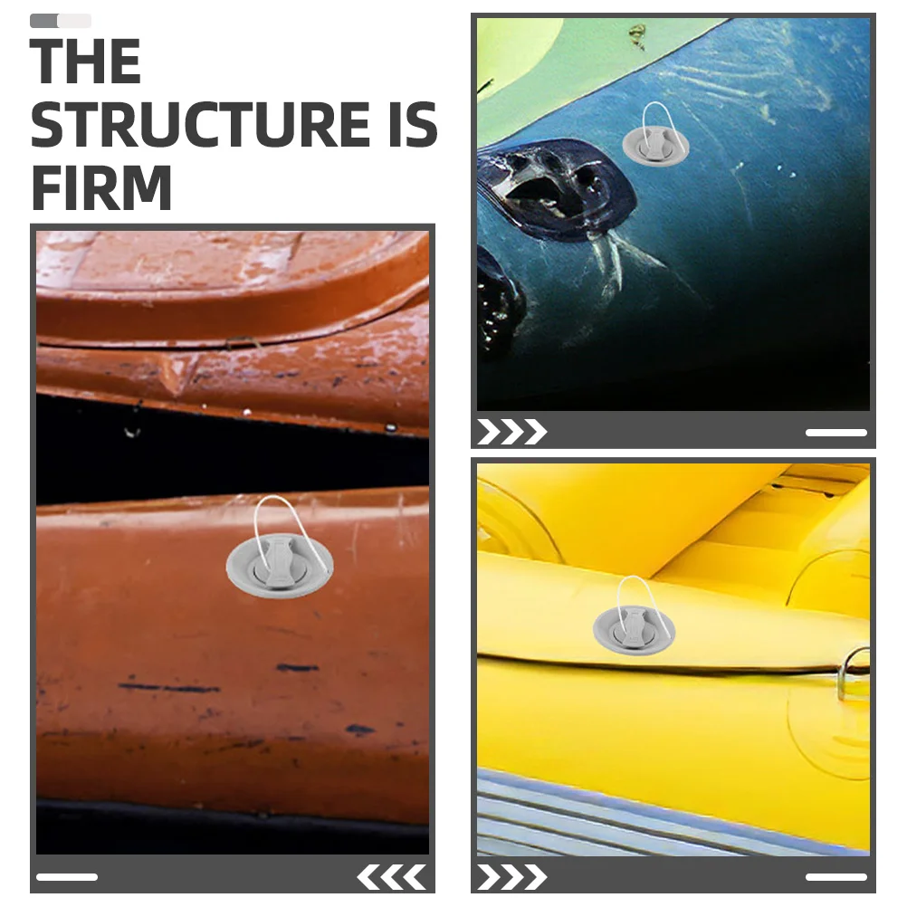 

2Pcs Inflatable Boat Valve Durable Pom Material High Pressure Design Multi-Hole Valve Kayak Drain Plug Kit Kayak Drain Plug Kit