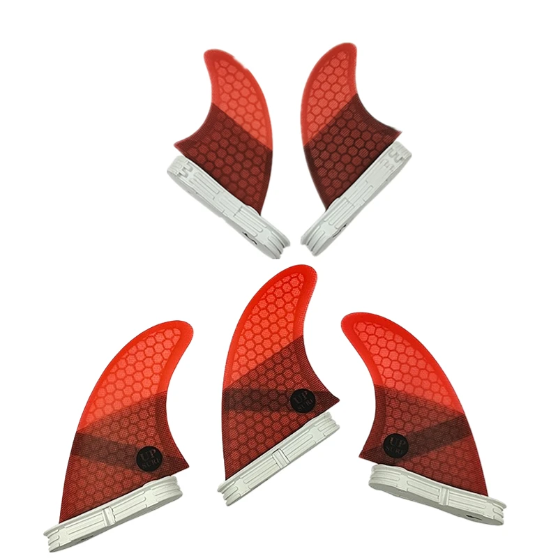 

Surfboard Fins G7+GL Five Fins UPSURF FCS II Fins For Surfing Kayak Stabilizer Carbon Fiber Surf Fins Paddleboard Quillas