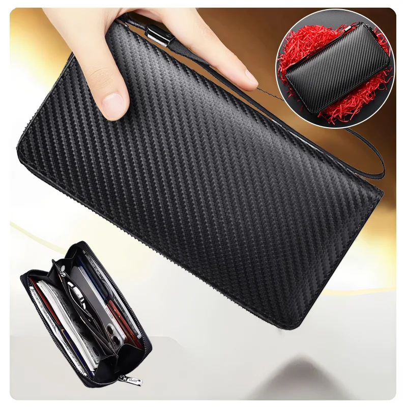 Car Men's Wallet Carbon Card Holder Coin Pocket Driver's License Purse For Lexus UX250h RX450h CT200h RX400h NX300h RX350 RX300