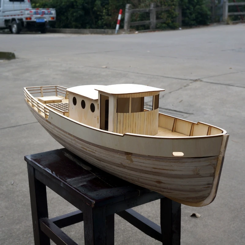 1:20 ناكوس قارب الصيد مجموعة أدوات نموذج الزيزفون صفح لتقوم بها بنفسك نموذج قارب