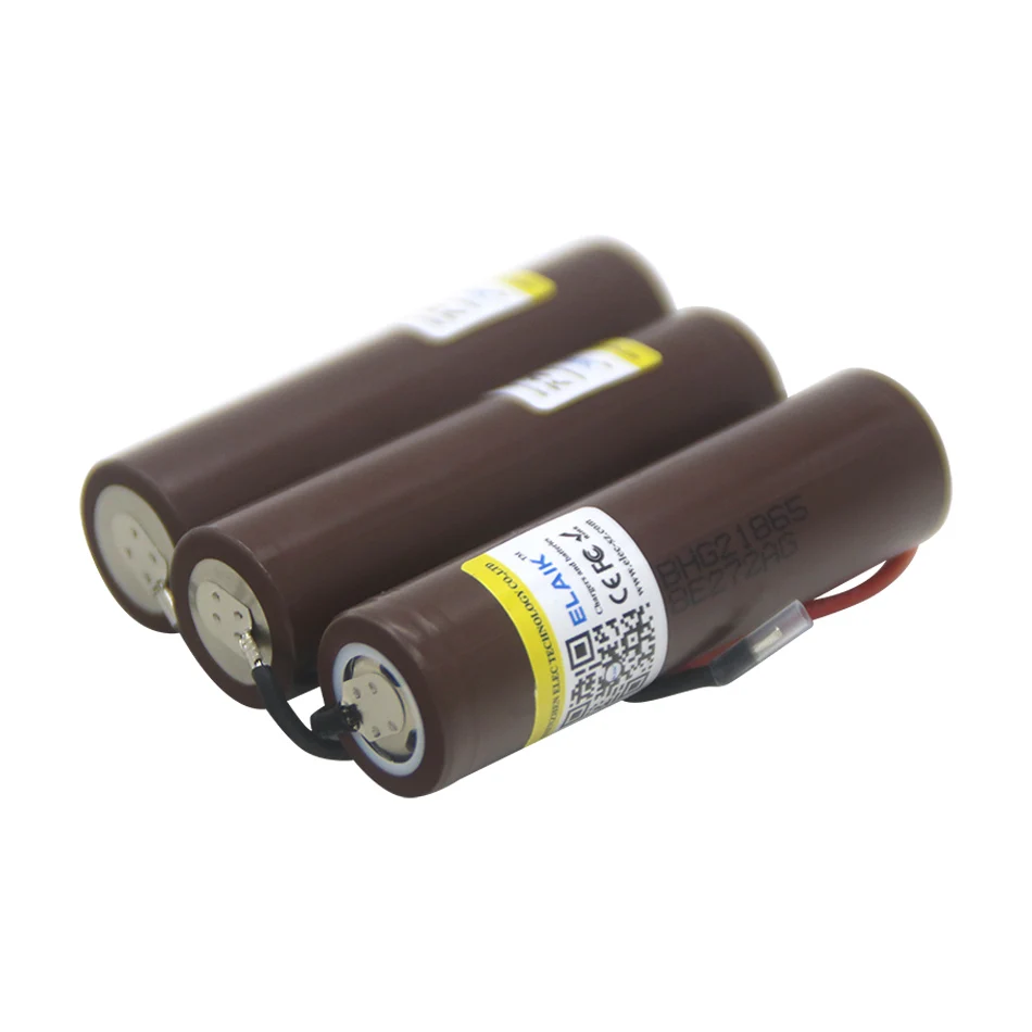 Linie-batería recargable de alta descarga, Cigarrillo Electrónico de 18650 mah, 30a, alta resistencia, para hg2, 1-20 unidades