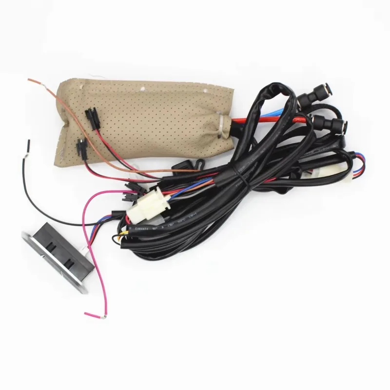 

Car Seat Massage Lumbar System With Heating Pad Warm 4 Fan Ventilation Cool for Seat Interior comfort Support