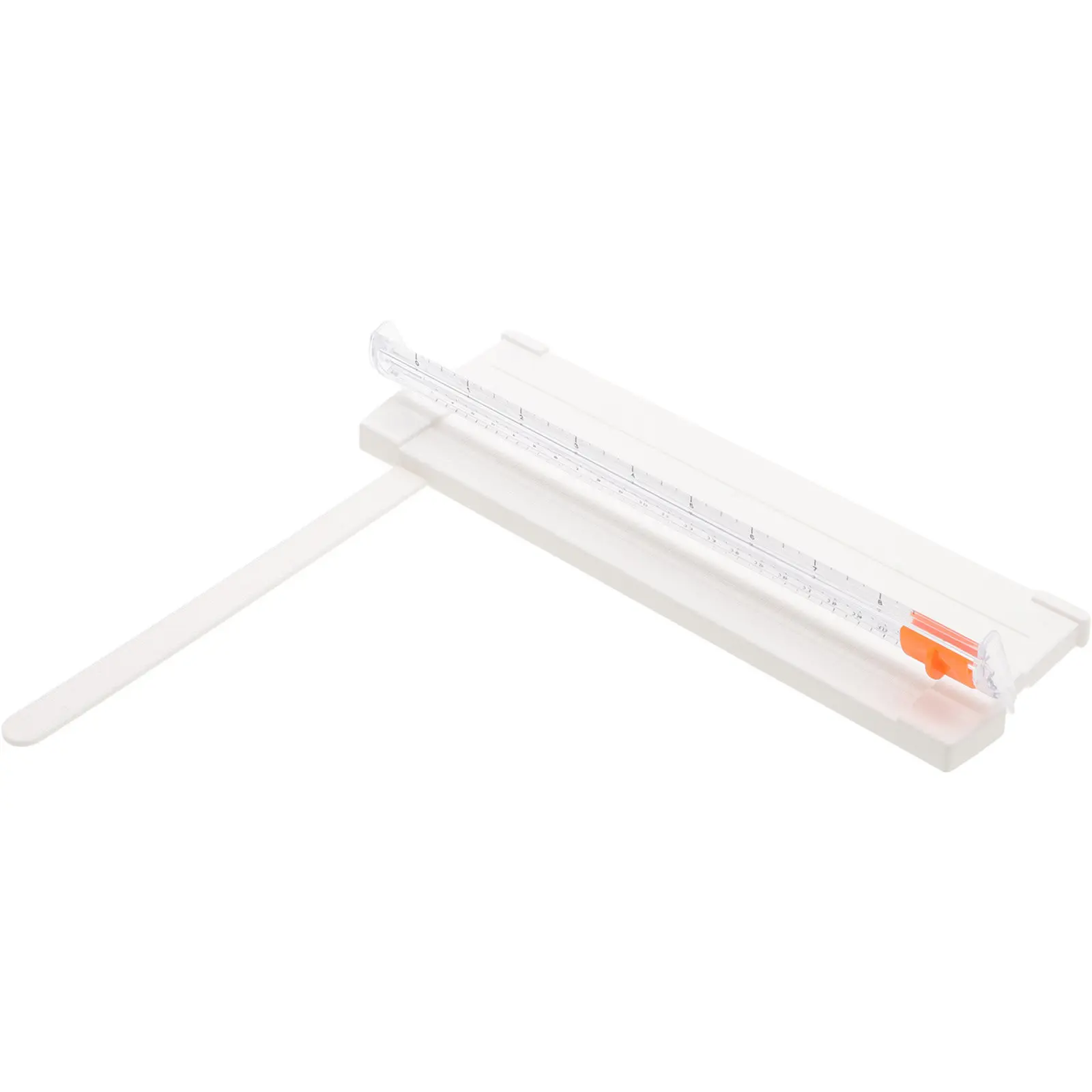 

Mini Paper Cutting Board Heavy-Duty Plastic Safety Paper Trimmer for Crafting Scrapbooking School Office Portable Precision