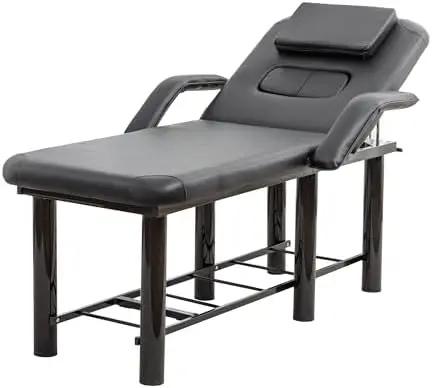 Professional Massage Bed Stationary Adjustable Massage Table Spa Bed 73