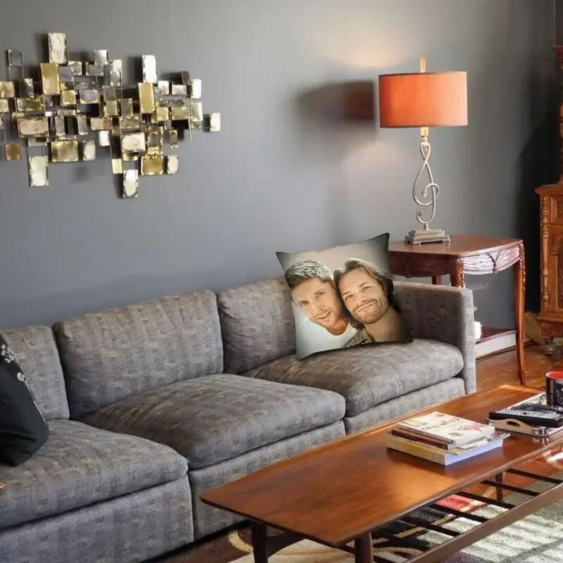 أغطية وسائد عرض تلفزيوني خارق ، ديكور غرفة المعيشة ، وسادة مربعة حديثة ، وسائد خارجية #4