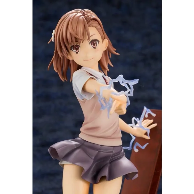 Kotobukiya A Certain Magical Index Misaka Mikoto Figurka Akcji PVC w Skali 1/7 Figurka Anime Model Zabawki Kolekcjonerskie Lalka Prezent