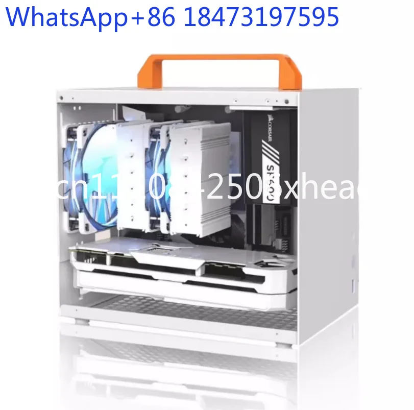 K66 Youth Edition ITX Small Case, Portable Desktop Esports Computer Host Case