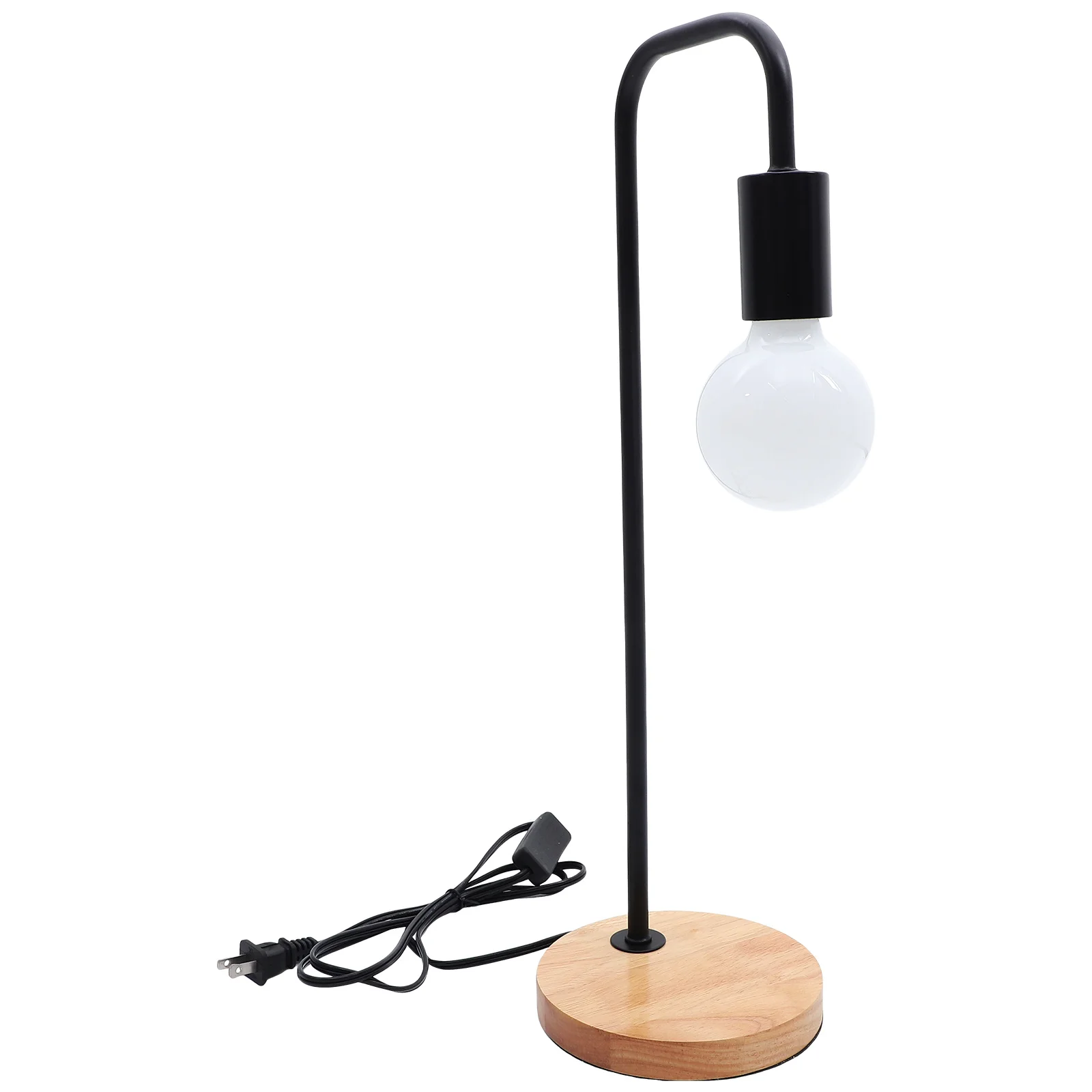 1 مجموعة مصباح قاعدة خشبية الصناعية الحد الأدنى منضدة مصابيح لغرفة المعيشة مصباح لغرفة النوم غرفة المعيشة الولايات المتحدة التوصيل #6