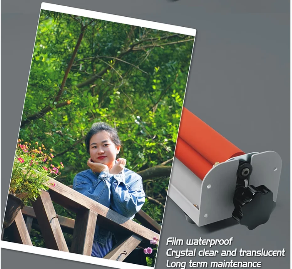 Máquina laminadora manual de rolo frio de 9,8 polegadas e 25 cm para uso doméstico