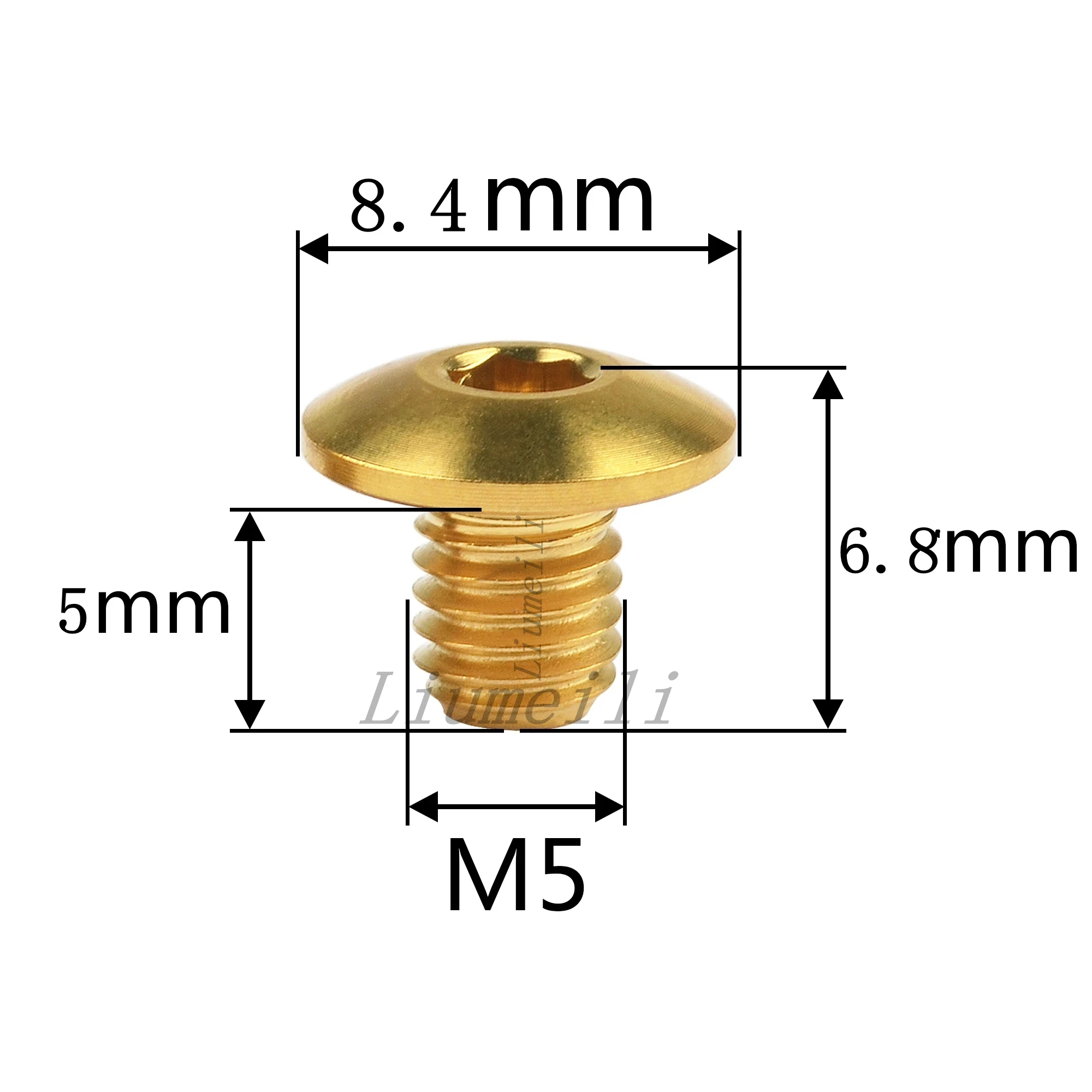 2pcs Whole Oil Cylinder Lid Bolts for Shimano Bike Brake Lever Titanium Disc Fixed Screw Bicycle Hydraulic Brake Bolt M5X5mm