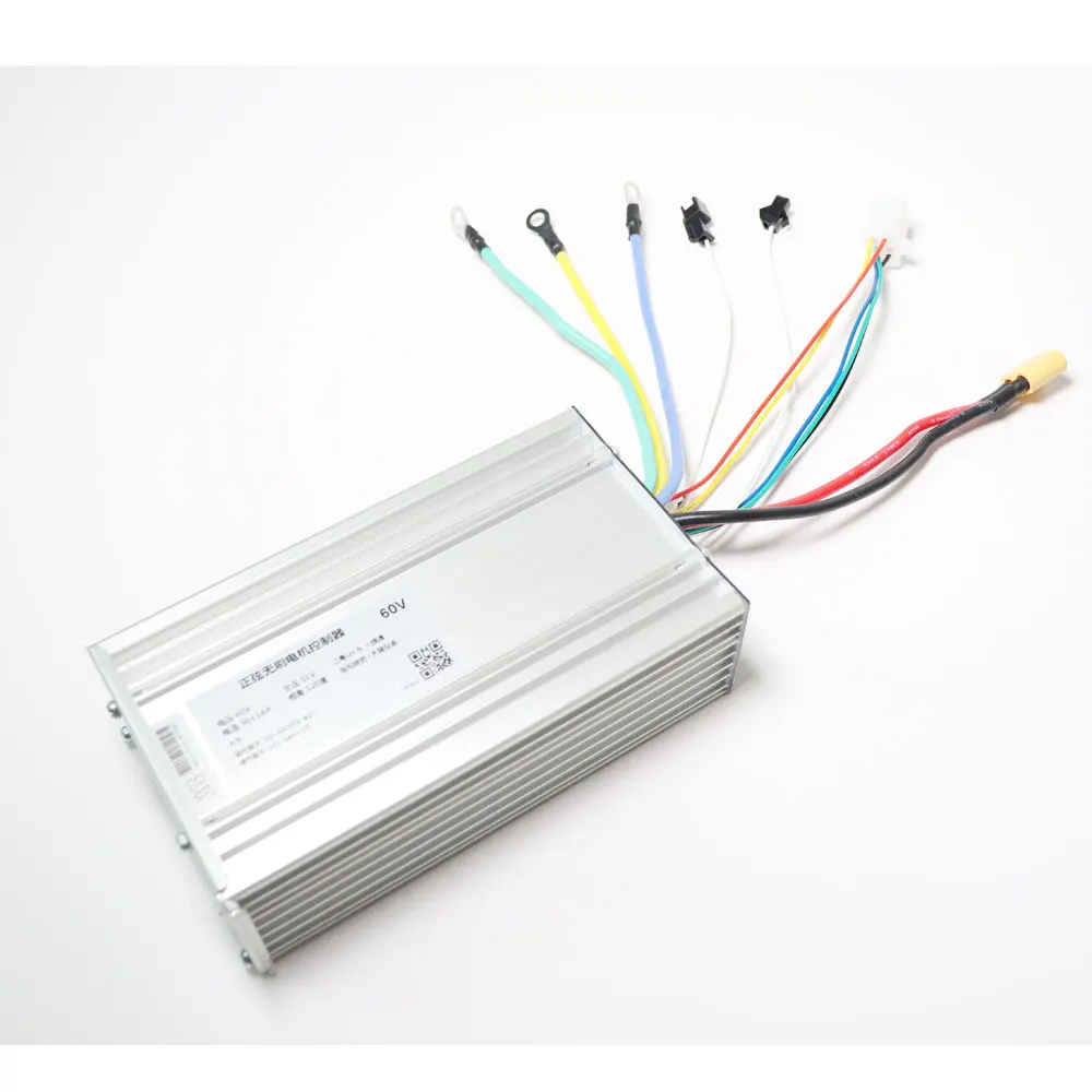 Yunli 60V 45Amp 12 Mosfets Tube Electric Scooter Controller 5 Pin Throttle Lh100 Ms668 Accelerator E Scooter Spare Parts