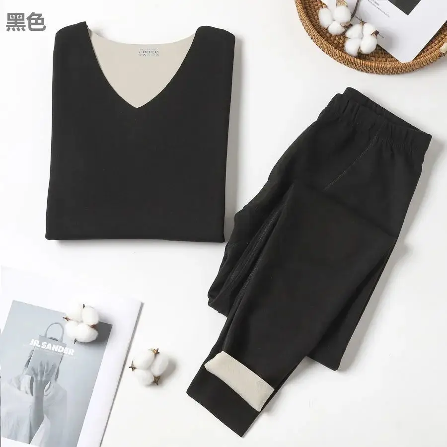 

2023 Men's Thermal Underwear, Long Jones, Wool Lined Two Piece Sets, Sports Base Layer, Cold Weather, Winter Soft Clothing M52