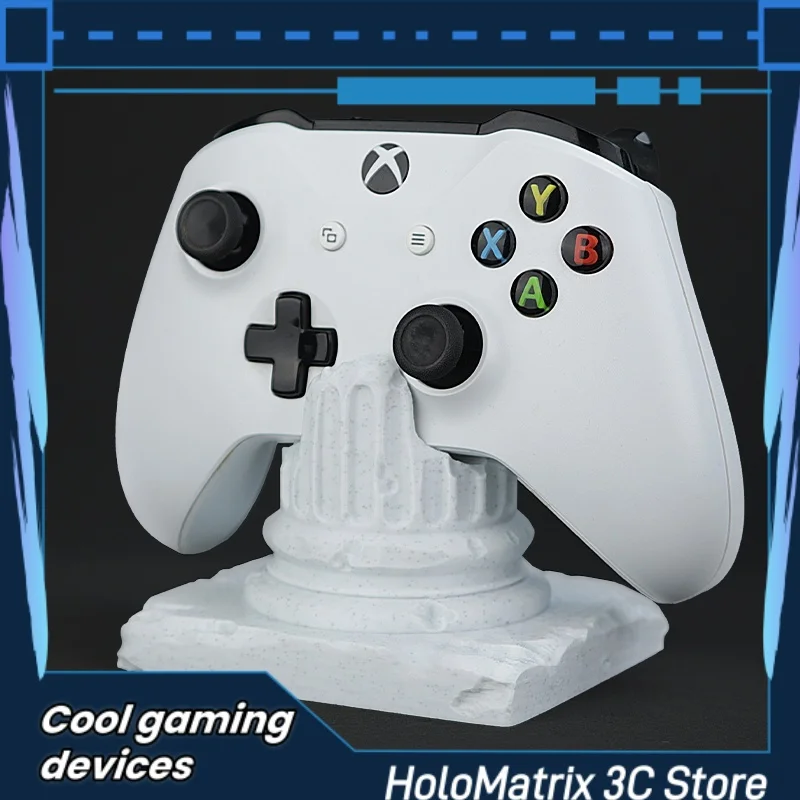 العمود الروماني لوحدة تحكم Xbox تصميم قوس وحدة تحكم الطباعة ثلاثية الأبعاد قاعدة وحدة تحكم ألعاب عالمية زخرفة تخزين سطح المكتب