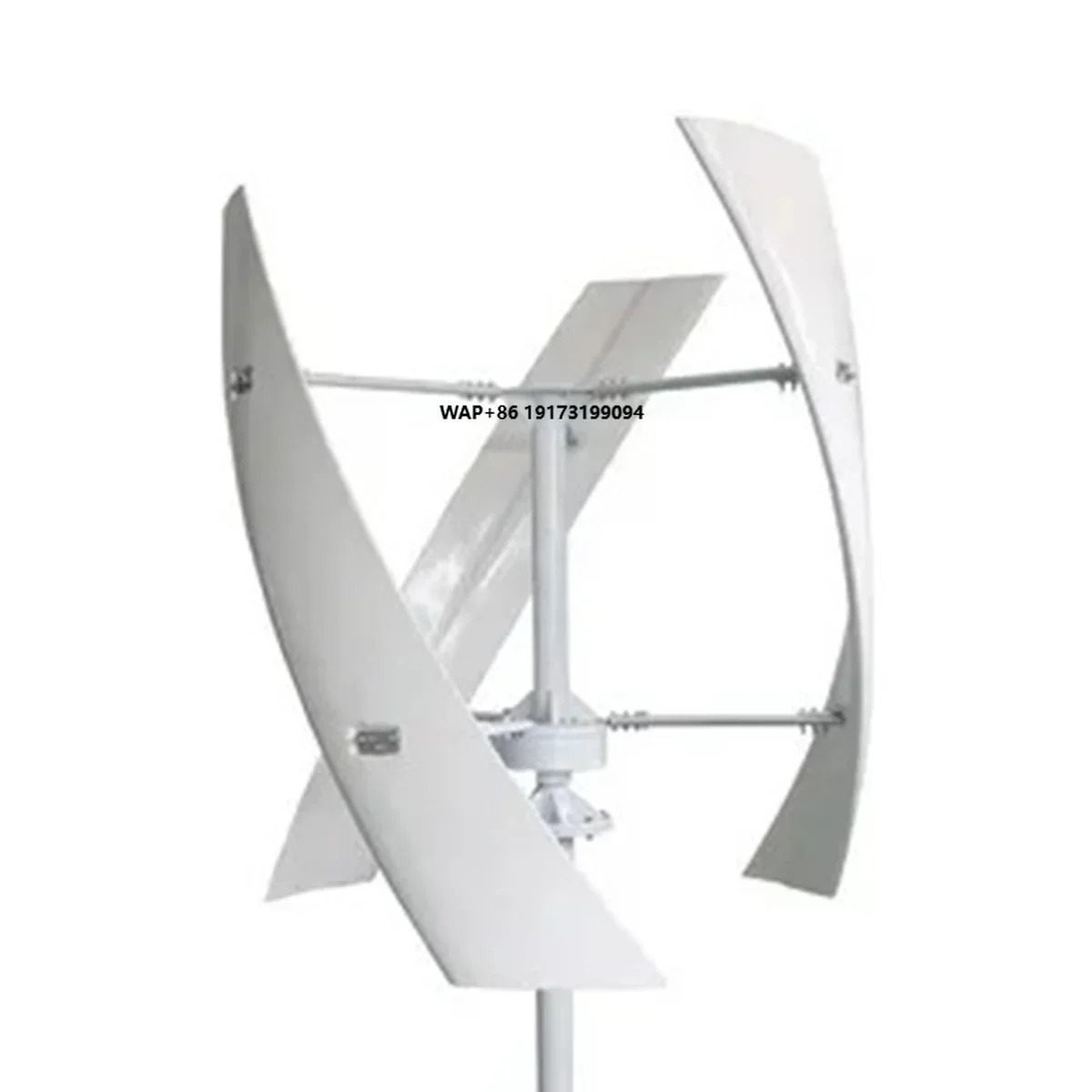 Factory Direct 5KW X Type Vertical Wind Turbine Glass Fiber Blades IP54 Protection Low Noise Vibration Off-Grid System 220V