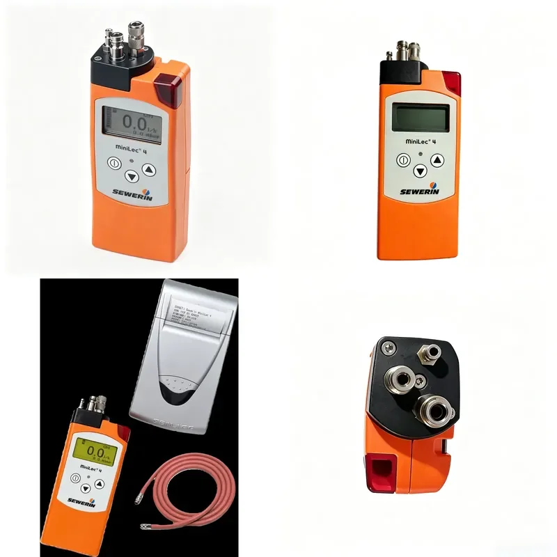 MiniLec 4 Portable Pipeline Load & Leak Tester | Portable Pipe Pressure | Tightness Tester | Measuring Instrument