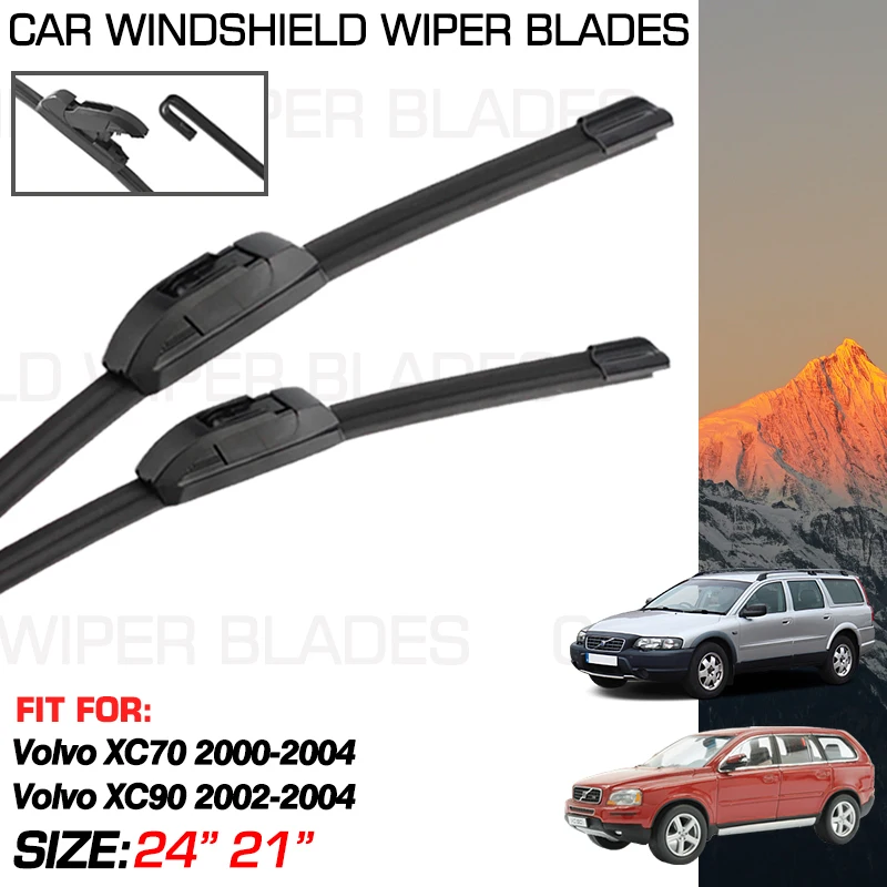 

Car Wiper Blades For Volvo XC70 XC 70 2000-2004 2003 2002 2001 Volvo XC90 Volvo XC 90 2002-2004 2003 Accessorie Front Windshield